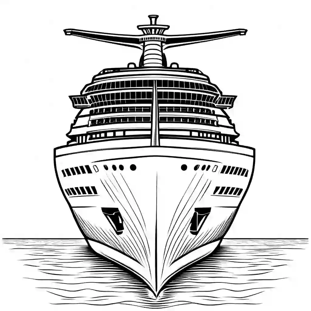 Symphony of the Seas coloring pages